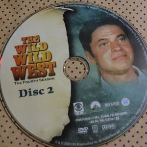 The Wild Wild West Season 4 Disc 2 DVD DISC ONLY